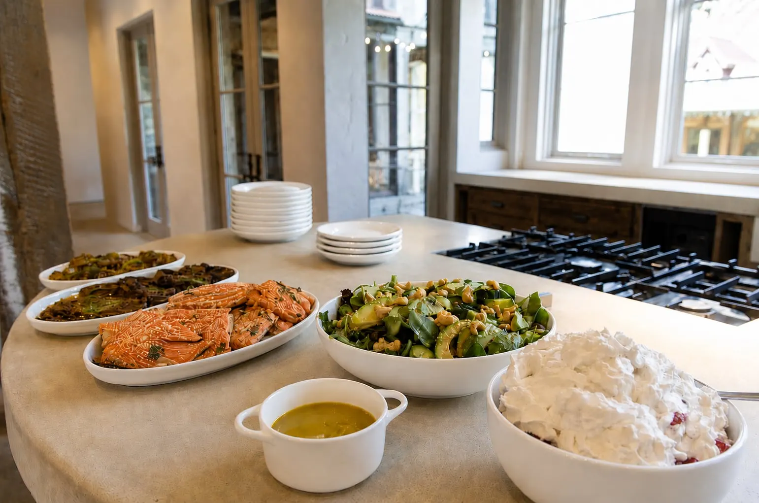 Farm to table dining