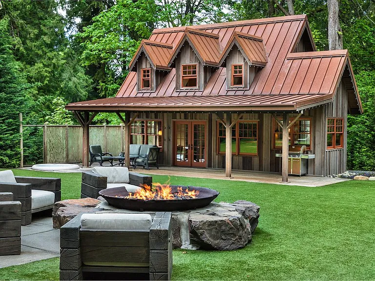 Outdoor gathering space